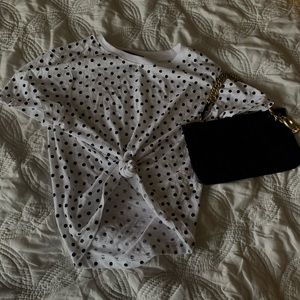 Cute little polkadot top